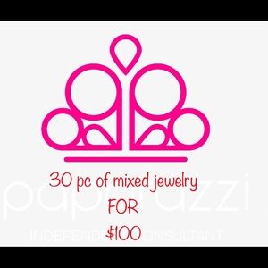 30 pieces of paparazzi jewelry